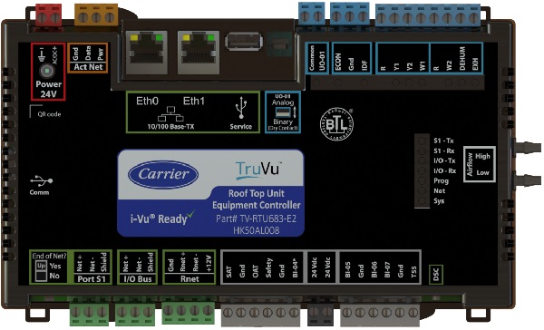 TruVu Rooftop Controller - BTL Listed Products | BACnet Testing ...